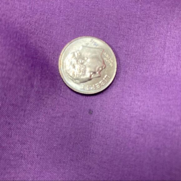 RENZO‎ Men’s Long Sleeve Purple Shirt Size XL 17/17.5-34/35 Button Down - Picture 7 of 11